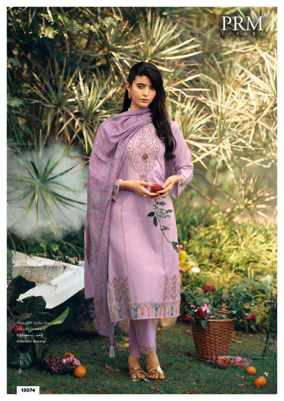 KANI QUEEN By PRM TRENDZ 13069 to 13074 Series Beautiful Pakistani Suits Colorful Stylish Fancy Casual Wear & Ethnic Wear Pure Lawn Cotton Dresses At Wholesale Price